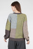 Mixed Weave Pullover Sweater, Cactus Mix