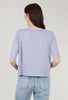 Elbow-Sleeve Stripe Tee, Lavendula