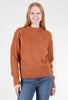 Padded Neckline Sweater, Spice