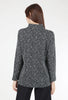 Speckled Knit Jacket, Black