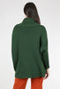Adela Pocket Turtleneck Sweater, Forest Green
