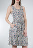 Asheville Daisy Dress, Navy