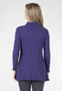 Waffle Swing Tunic, Violet