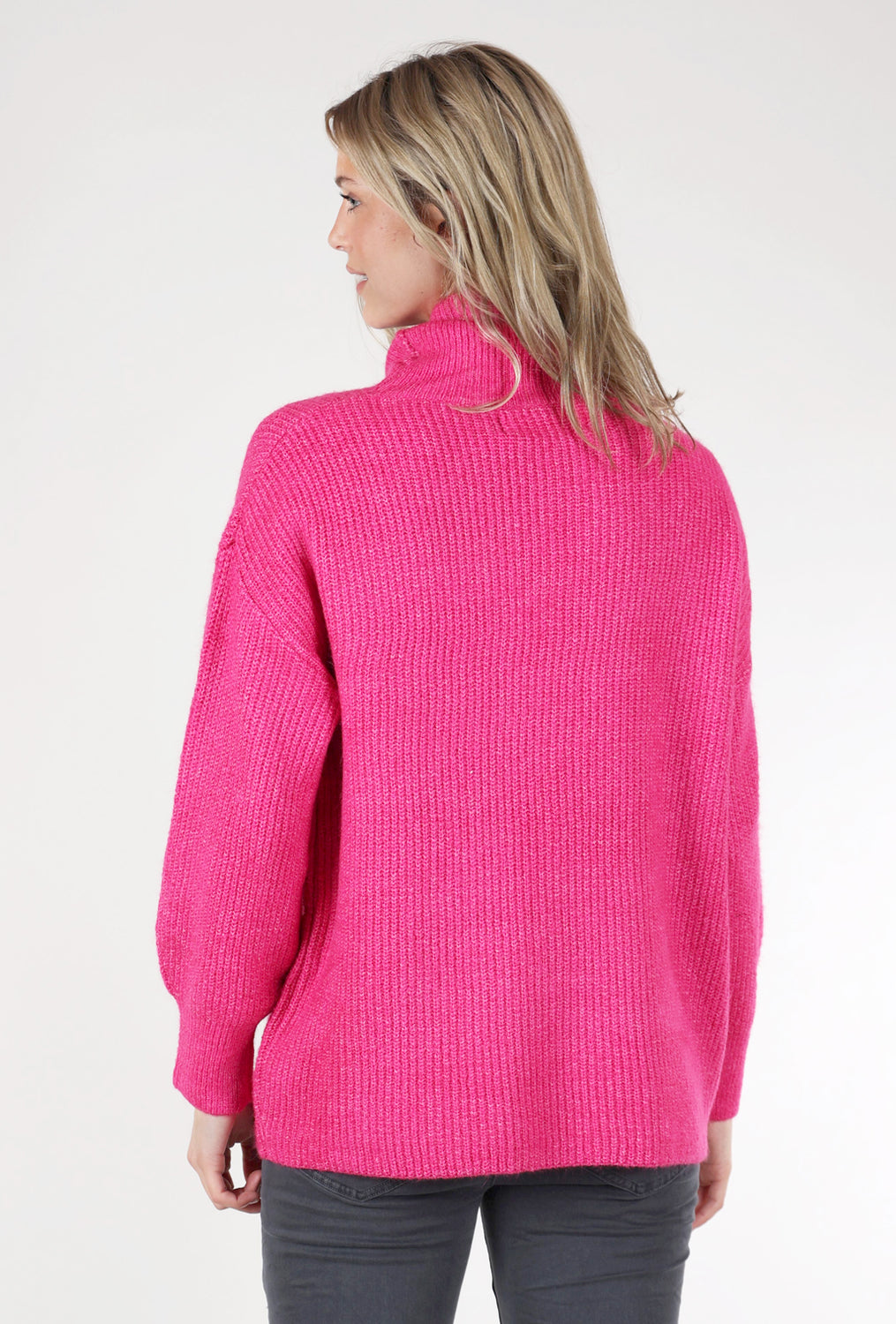 Cora Sweater, Fuchsia