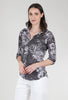 Roll-Up Sleeve Crinkle Shirt, Onyx