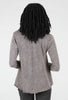 Embroidered Molly Top, Dark Gray