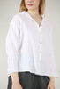 Hanky Linen Swing Shirt, White