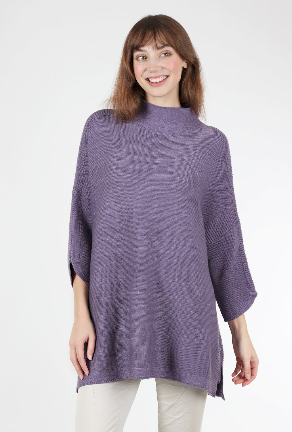Boho Sweater, Vintage Violet