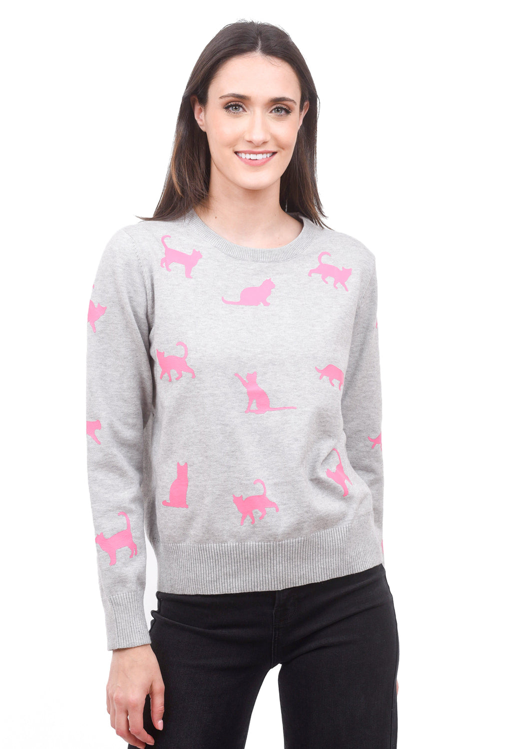 The Kitty Sweater, Gray