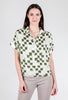 Painterly Checker Shirt, Foliage