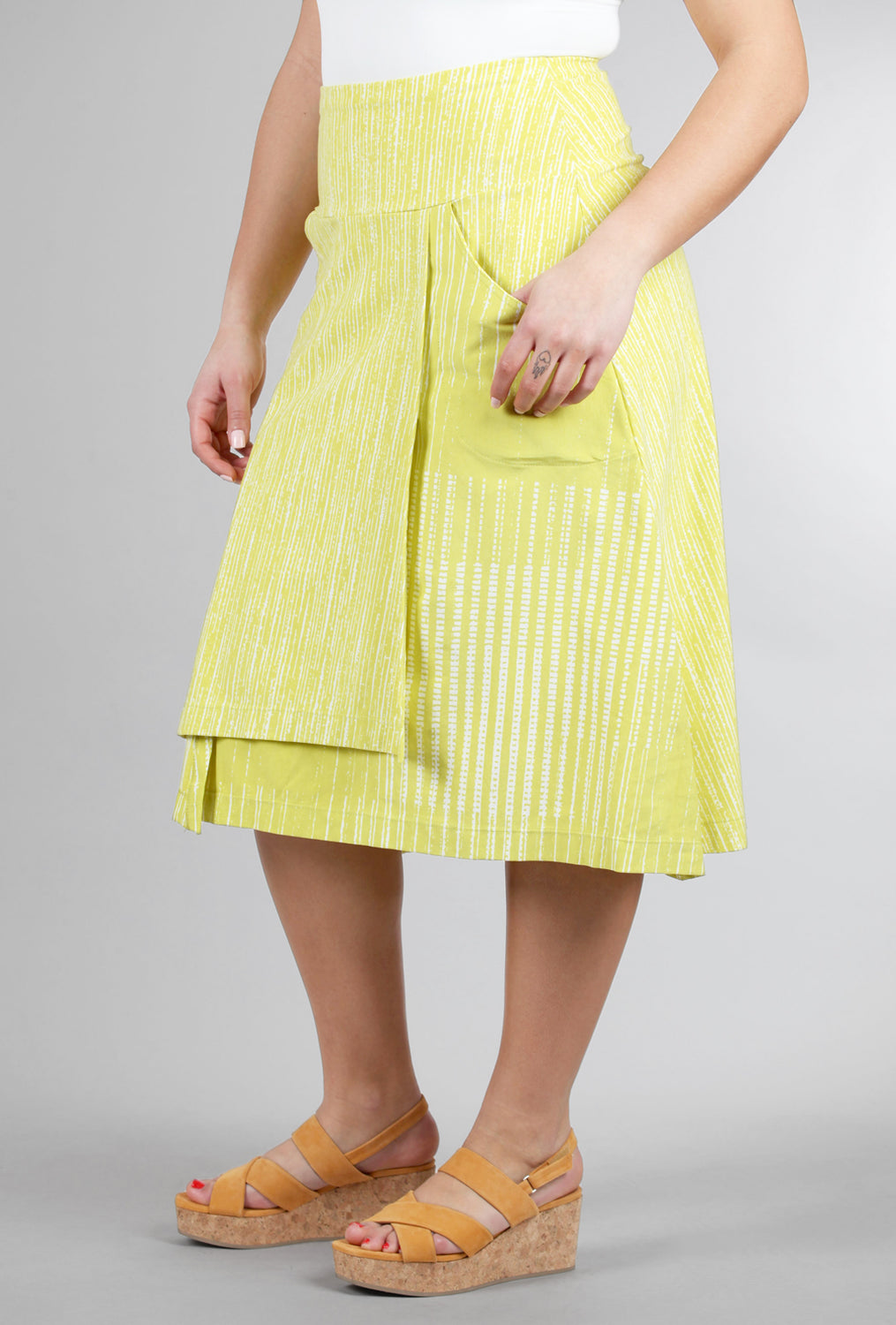 Hollis Skirt, Lemon