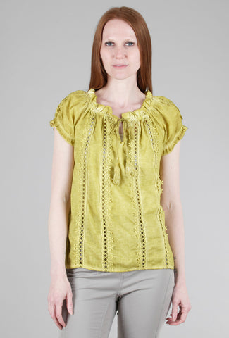 Glamping Lace Blouse, Acid