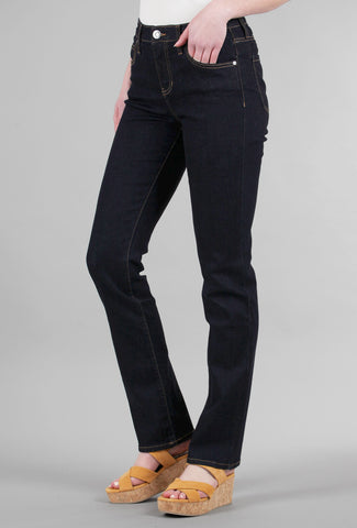 Ruby Straight Leg Jeans, Space Blue