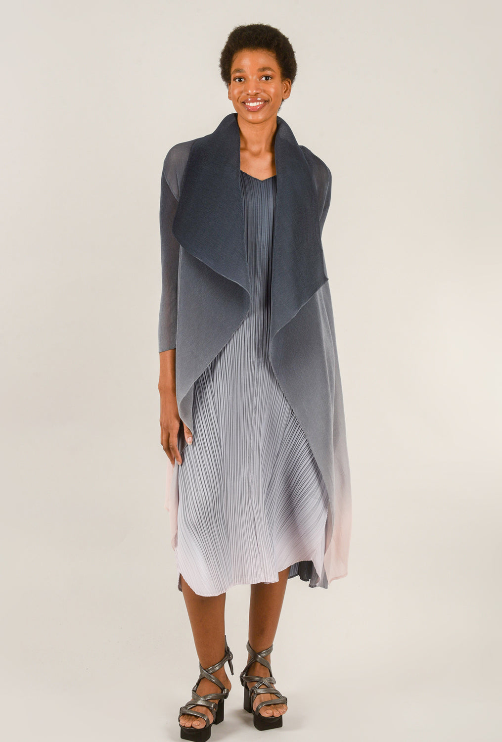 Collare Coat, Charcoal