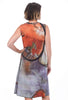 S/S Knit Print Dress, Lavender