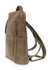 Raegan Double-Zip Backpack, Taupe