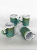 Dip-Dye Mugs, Green