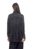 Mineral Wash Terry Jacket, Onyx