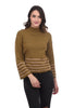 Stripe Bottom Sweater, Herb
